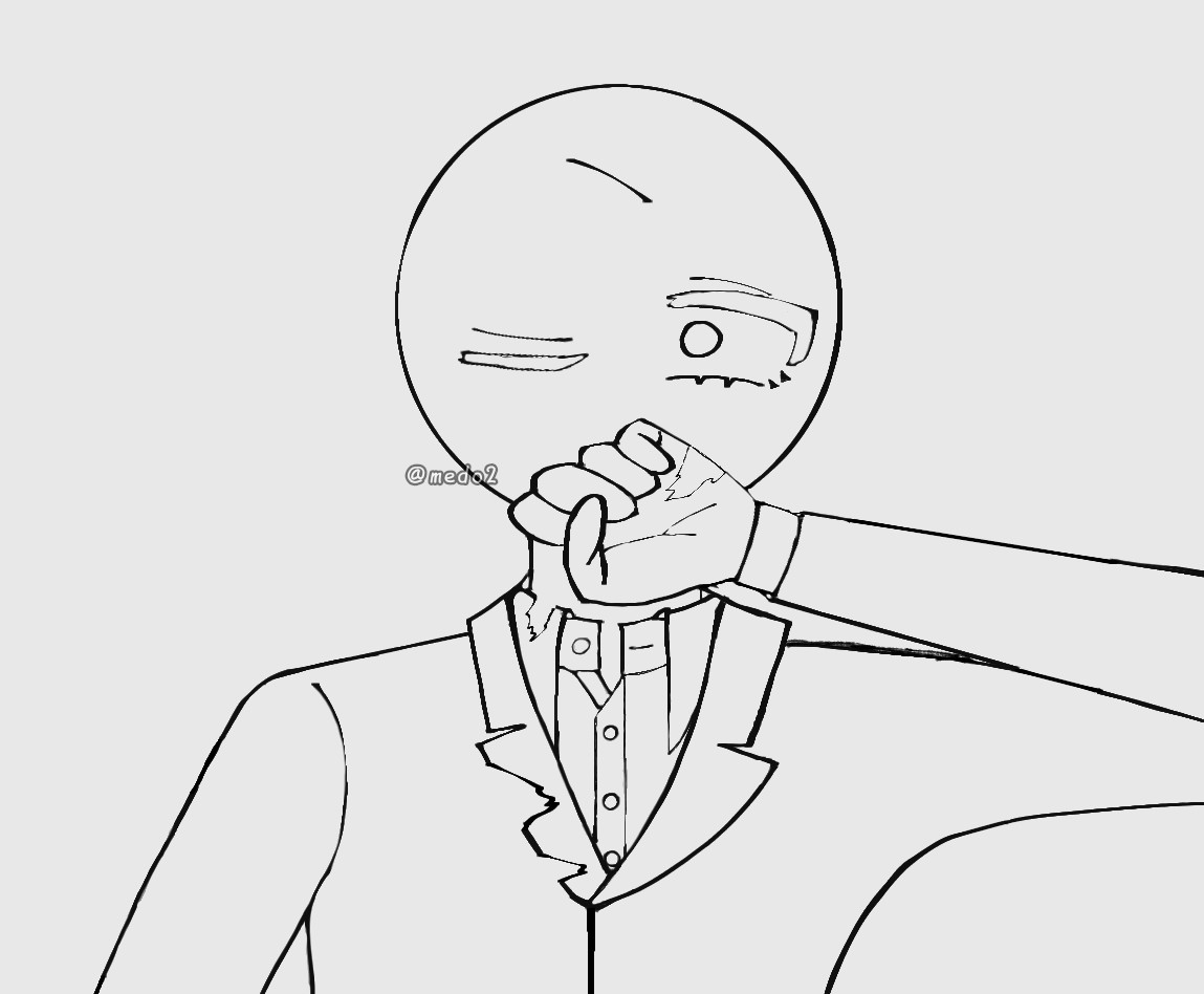 medo2__'s tweet image. 一旦線画だけﾎﾟｲ〜(⁠꒪⁠꒳⁠꒪⁠)⁠