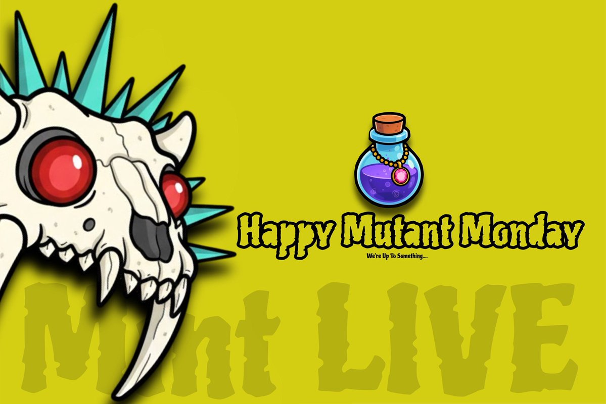 YowieOnApe's tweet image. 👣 Happy #MutantMonday 👣

Check Out The Animal Skull Rendition 👀
Appearing In Our #Experiments 🔥