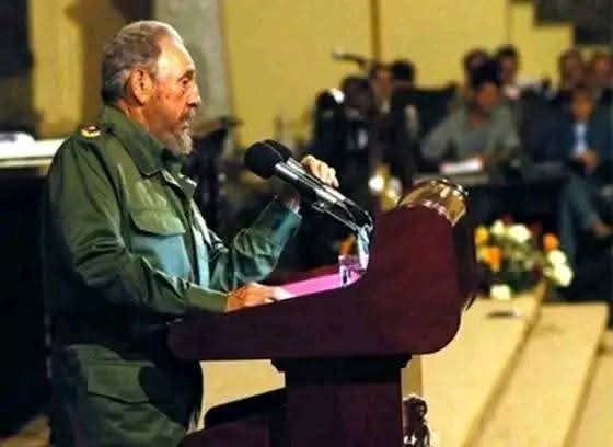 Este 17 de noviembre #Cuba recuerda el histórico discurso del Comandante en Jefe en el aula magna de la Universidad de la Habana; un llamado a la unidad y la conciencia de los cubanos.  #100AñosConFidel #PinardelRío