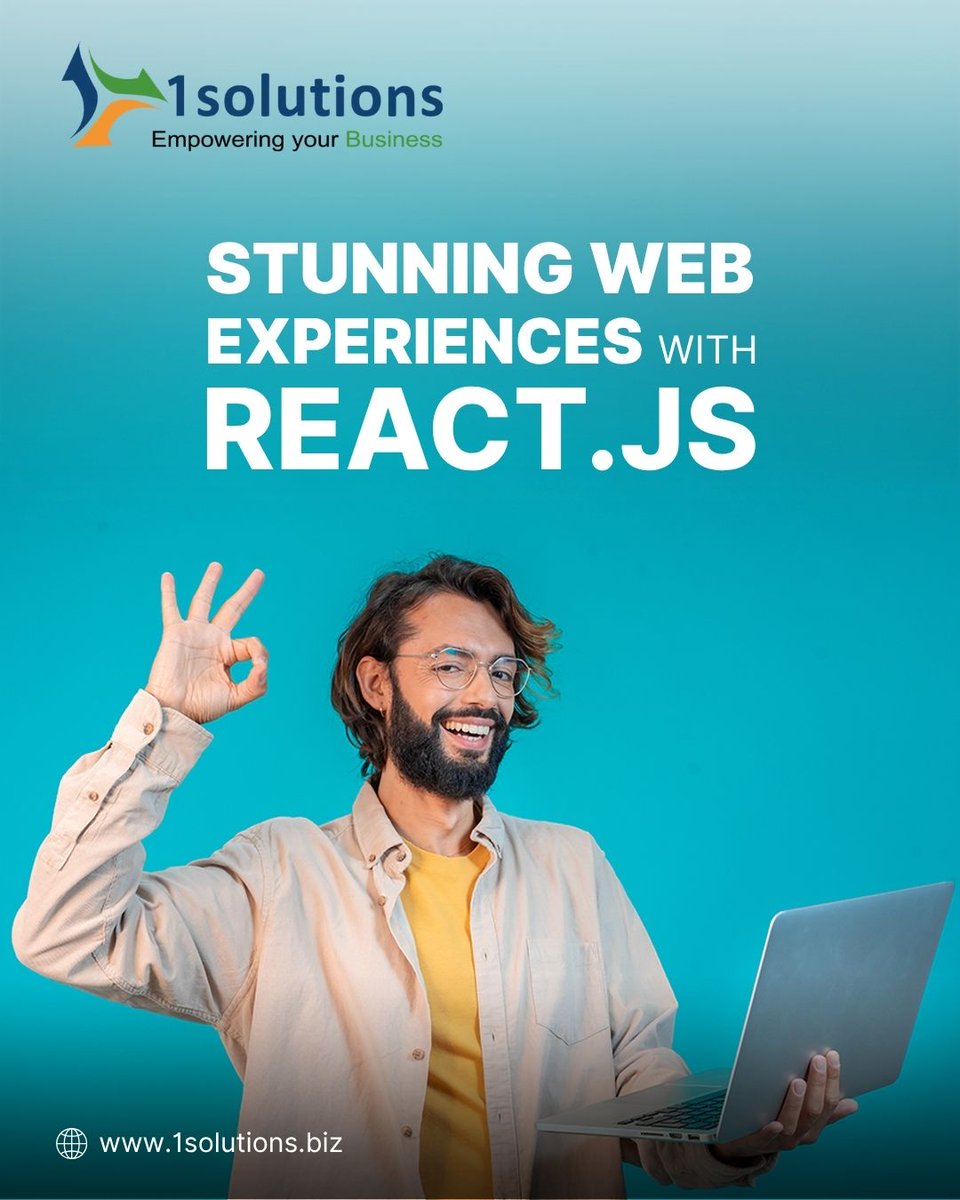 1solutionsbiz's tweet image. Build fast, responsive, and engaging web apps with 1Solutions. Our React.js expertise turns ideas into seamless UI/UX experiences. Elevate your digital presence today.

Learn more: 1solutions.biz/reactjs-develo…

#ReactJS #WebDev #Frontend #UI #UX #DigitalTransformation