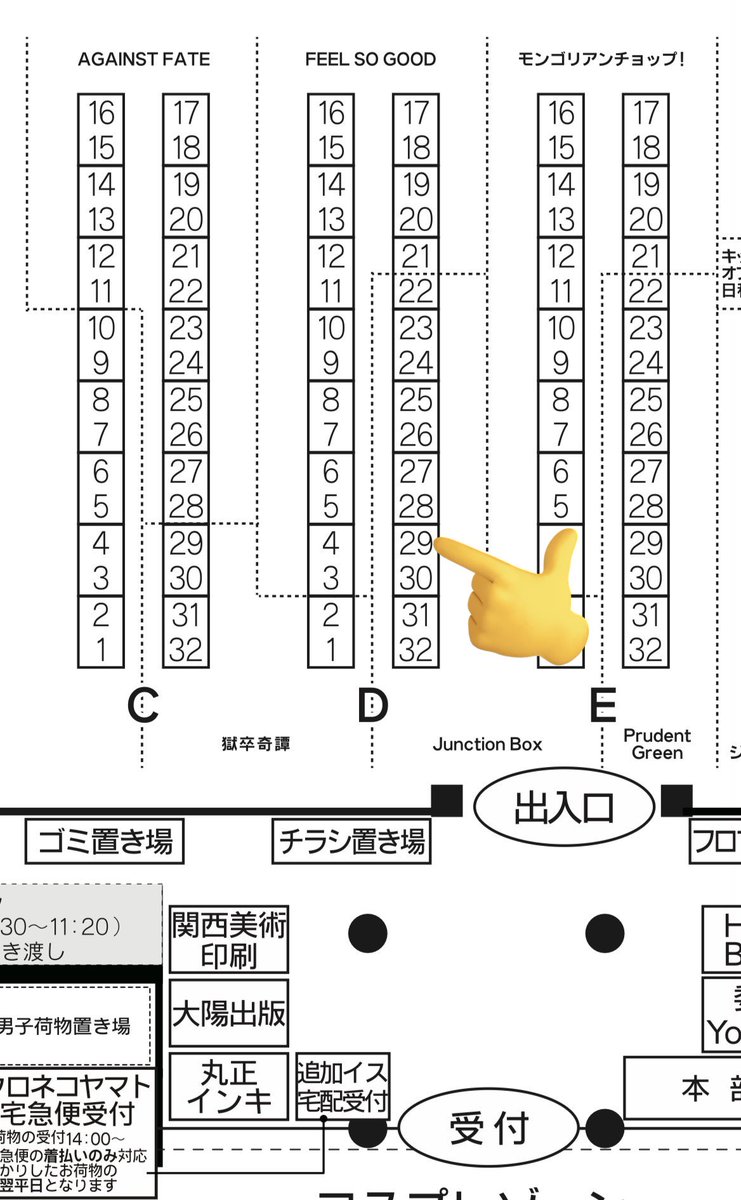 Junction Box大阪、いよいよ今週です！
そしてやっとお品書きができました😭
あとはトラブルなくグッズが届くことを祈るばかりです、、、
JB初参加なのでとってもドキドキですが、会場でたくさんの方とお会い出来ることを楽しみにしてます🥰