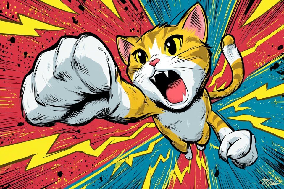 Comic style examples