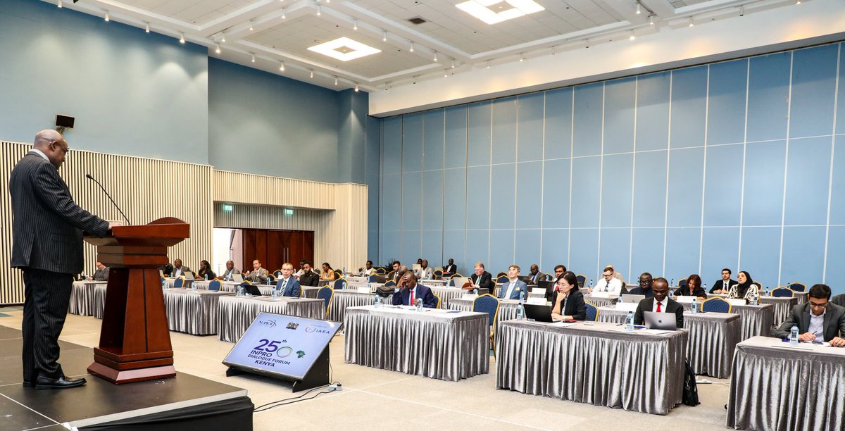 nuclearkenya's tweet image. “The outcomes of this Forum will inform future cooperation frameworks, guide policy direction and strengthen the capacity of embarking countries to harness nuclear power safely and sustainably.” @JustusWabuyabo
#INPRO25
#NuclearPolicy 
#AfricaEnergyTransition