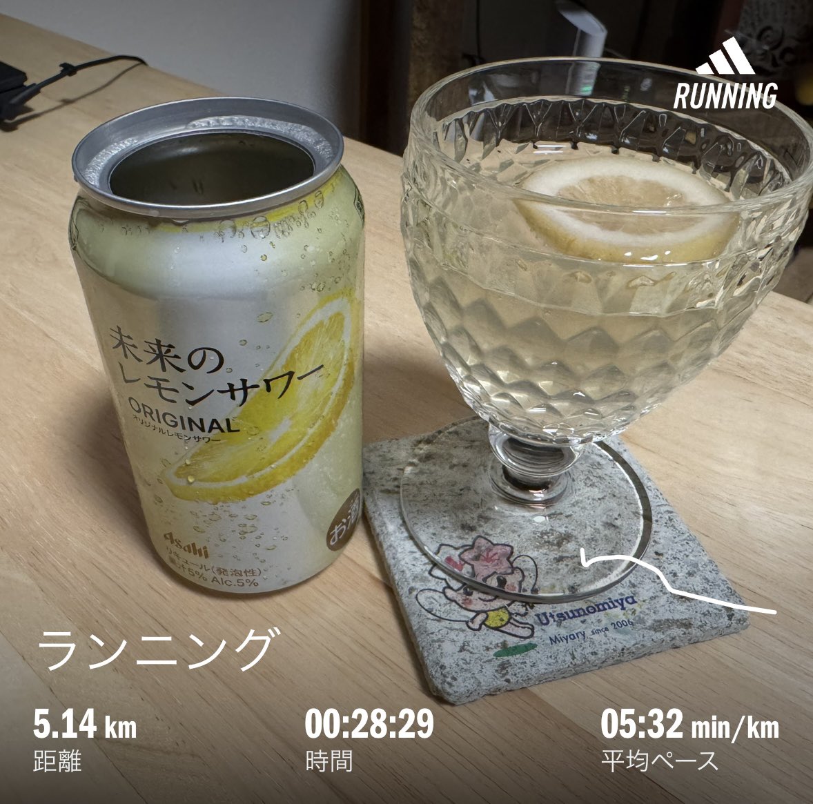 夜ラン

今日は休足予定だったけど 明日は宮城県西部山沿いは雪予報
走っておこう！
なんか疲れたな
明日は早番だし
これを飲んで
早めに寝よう