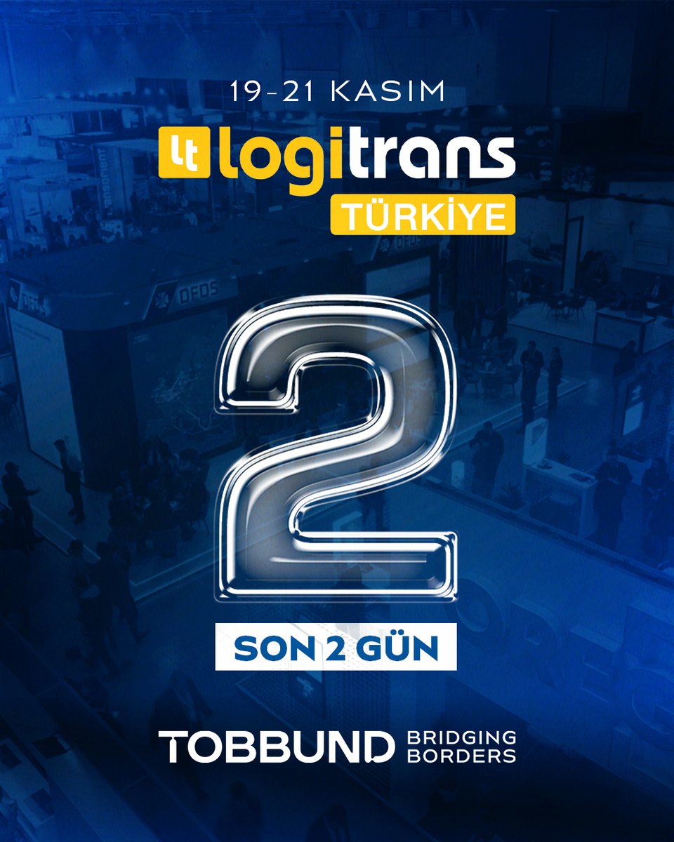 📣19–21 Kasım tarihlerinde İstanbul Logitrans Lojistik Fuarı’nda, Hall 2 / 403 numaralı standımıza davetlisiniz!

#tobbund #bridgingborders #logitransfair