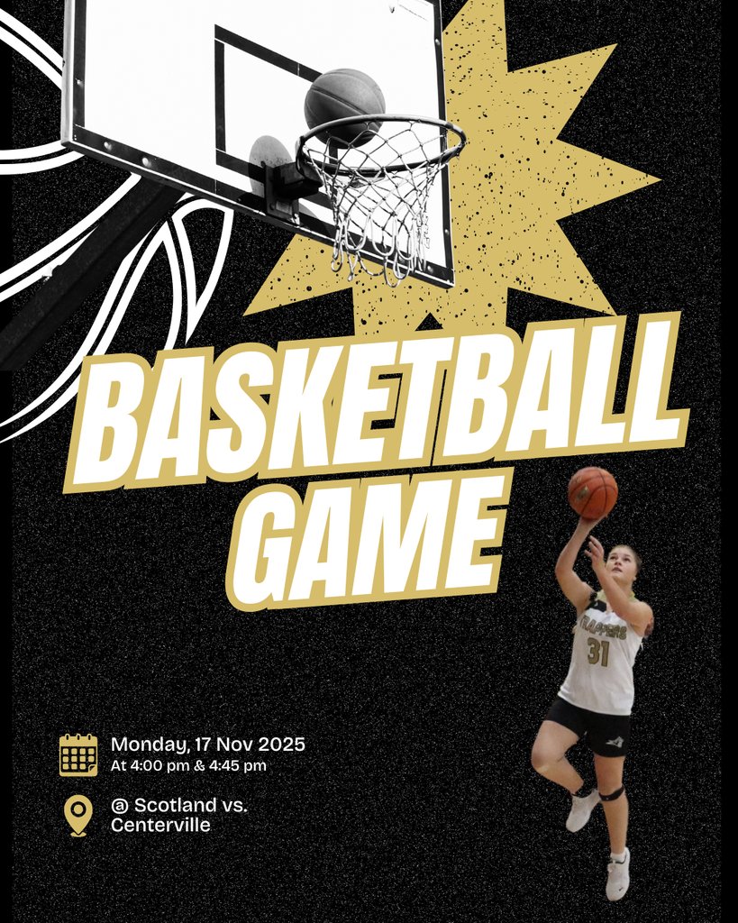 MennoWolves's tweet image. Tonight the Middle School Girls Basketball team plays Centerville in Scotland! They will play two games starting at 4:00pm and 4:45pm. Good luck tonight Trappers!

Post accredited to journalism student Kylie G.