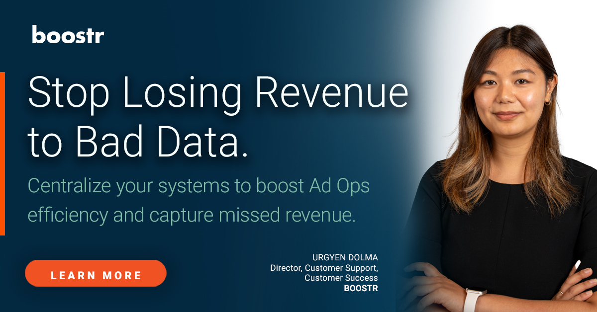 boostrcrm's tweet image. Bad data is killing your media company's profit. Discrepancies delay cash flow &amp;amp; make forecasts useless. It's time to fix the root cause with an integrated OMS.

Learn More: hubs.li/Q03R4LnW0

#DataAccuracy #Boostr