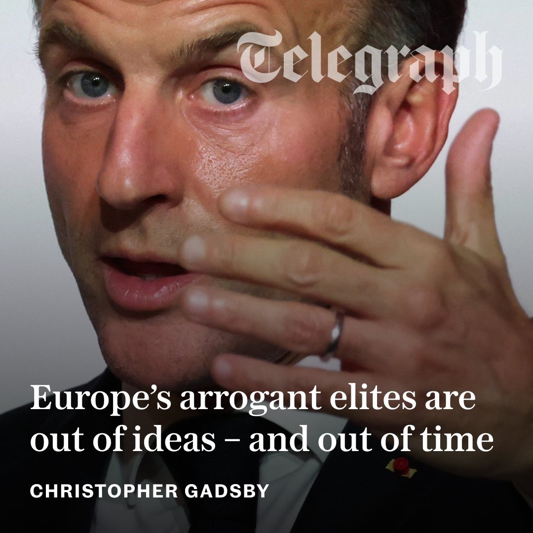 Telegraph's tweet image. ✍🏻 'France’s economic woes make Britain’s look manageable, and the existing political order hasn’t the faintest idea how to push through reforms' | Writes Christopher Gadsby

Read the comment here 👇
telegraph.co.uk/news/2025/11/1…