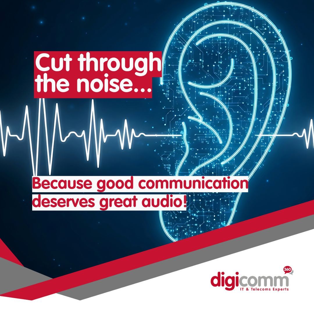 Working from home? Busy office? No problem.
Our noise-cancelling headsets block distractions so your callers only hear you.

Because good communication deserves great audio.
👉 digicomm360.com/telephone-head…

#NoiseCancelling #VoIPHeadset #HybridWorking #RemoteWork #BusinessTech