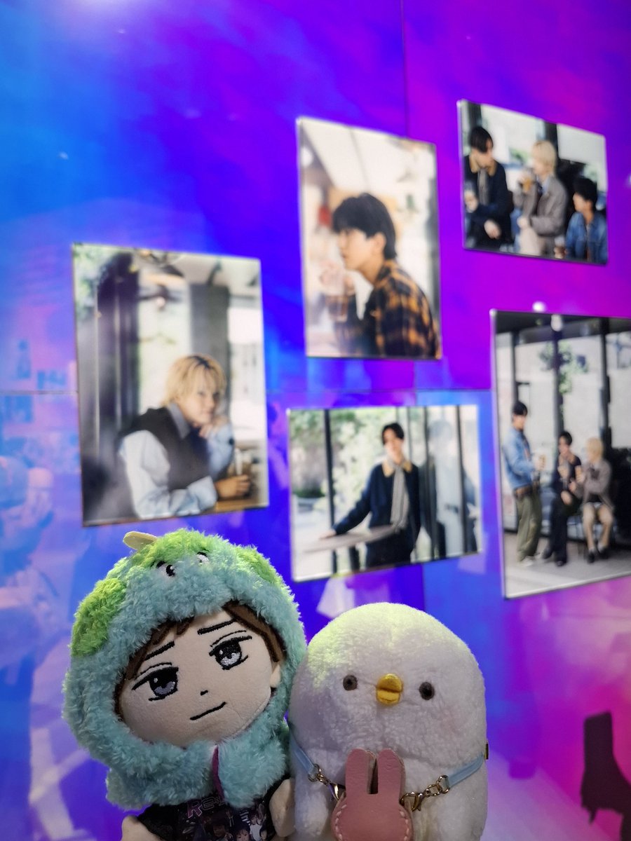 King &amp; Princeの廉くんのぬいとよく一緒に撮ってます。これは今日、撮影したものです。キンプリファンの方で、このぬいぐるみをお見かけした方がいましたら、ご連絡お願いします🥲