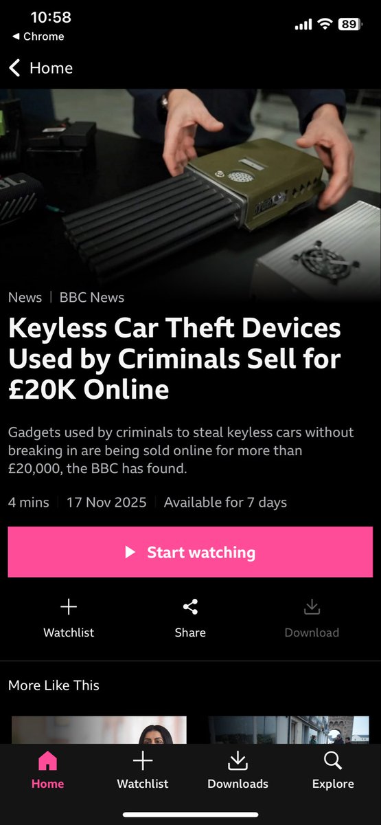 IndependtParty's tweet image. #KeylessCarThefts revealed by @BBCNews #CarCrime 

#CarOwners are advised in keep their #Carkeys in a #FaradayPouch 

@Keir_Starmer @ShabanaMahmood @GOVUK 
@EdwardJDavey @LibDems 
@metpoliceuk 

bbc.co.uk/iplayer/episod…