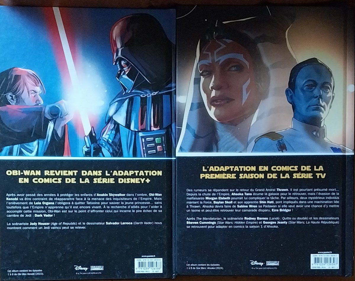 Merci <a href="/StarWarsFR/">Star Wars France</a> j'ai bien reçu les comics 😍