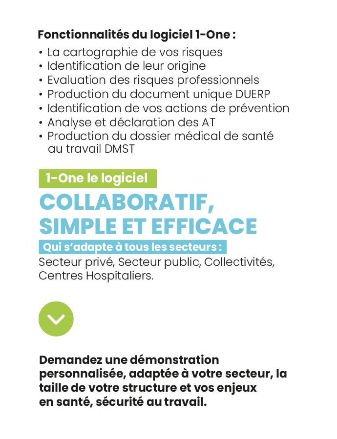 1_One_Software's tweet photo. 1-One centralise la gestion de la santé, la sécurité et la prévention des risques pour simplifier le quotidien des équipes.

👉Demandez une démonstration du logiciel : https://t.co/icypLopyMd https://t.co/JxP2dLSPF6