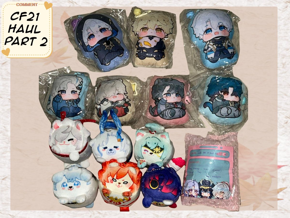 HyakkiY4k0u's tweet image. Otsufuroo! CF21 Haul part 2
Makasih buat Jastipper @uigowon sudah bantu buat Jajanin OTS dan Pick up UwU 
Thanks for all Artist here UwU 💝 @DepravationCP @seonggokapel @C3nmt1 @allenerie @riesabil @matcharie @Valennlyn @soyusoda @laceyyia @nadhh20 @noon_aokii @sharkboo_i