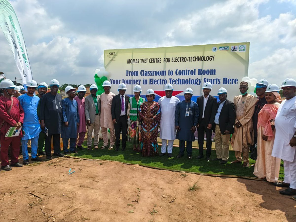 It’s official: a new chapter for technical vocational education in Nigeria has begun.

We’re excited to share highlights from the groundbreaking ceremony for the MOMAS TVET Center for Electro-Technology’s new training complex in Ogun State—a milestone in the journey toward