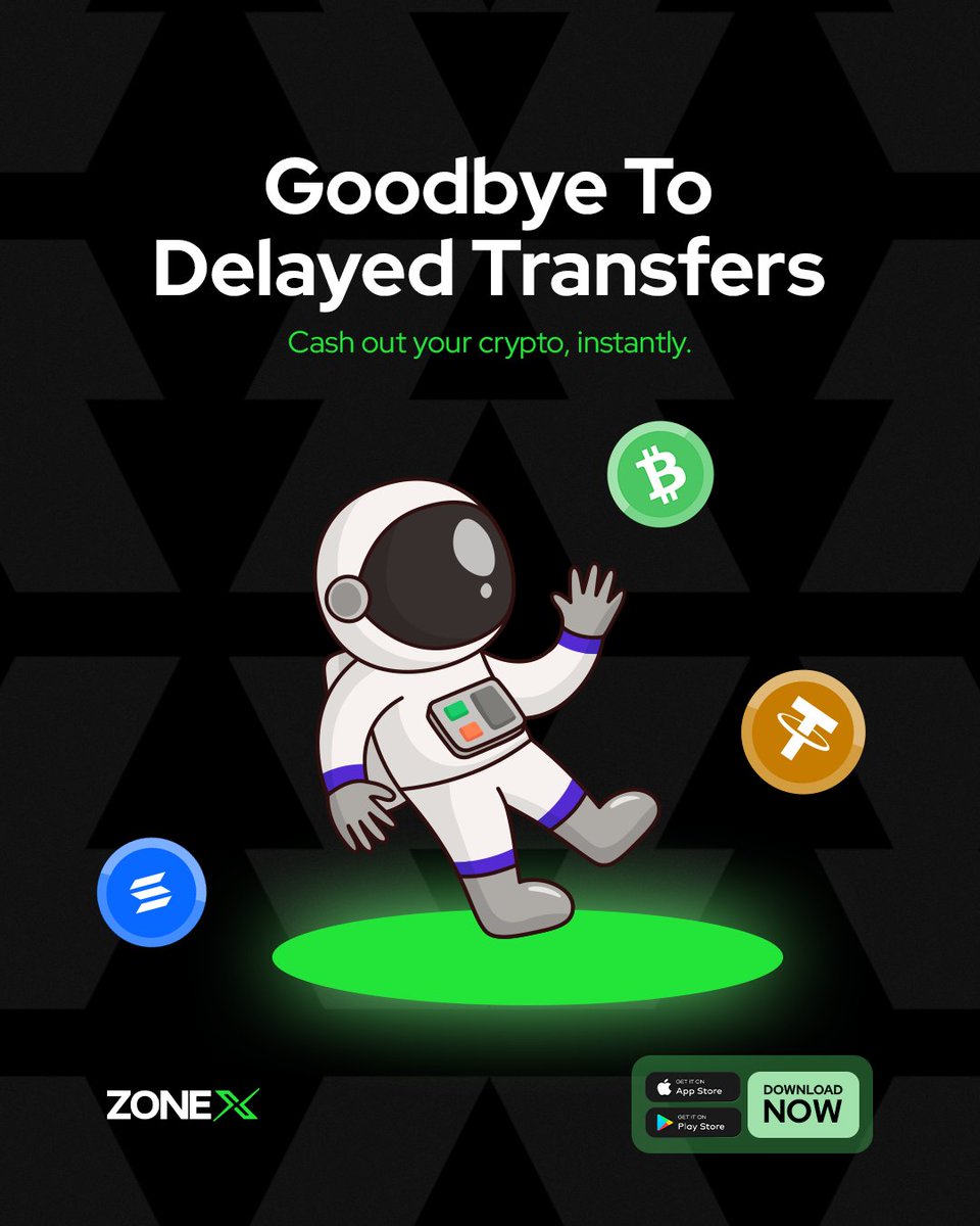 We know time is money ⏳💸

That's why with ZoneX, your payments and crypto moves are always fast, secure, and never delayed ⚡
