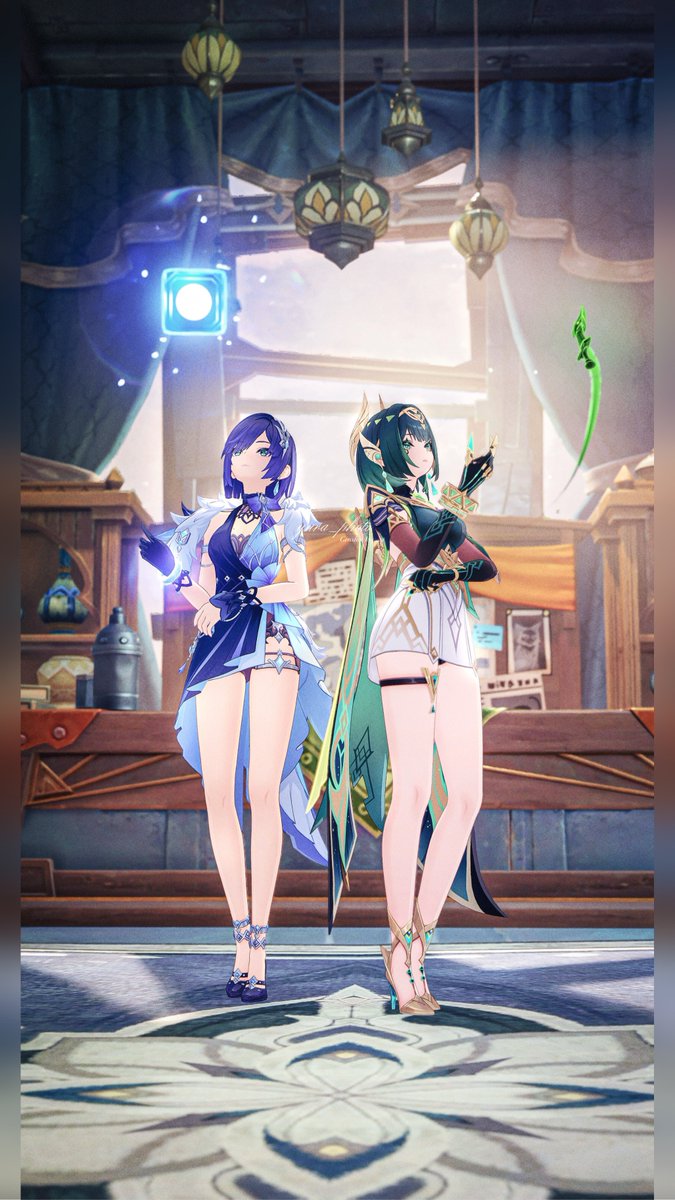 Only God knows my fate

#GenshinImpact #Nefer #Yelan