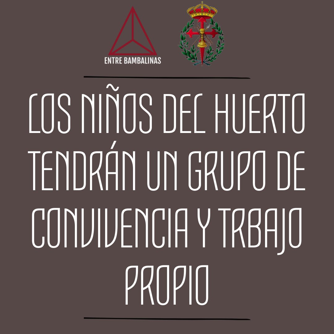 _EBambalinas's tweet image. La Hermandad del @HuertoGranada ha creado el &quot;Grupo de Infantes&quot; para los niños menores de trece años. Este nuevo grupo desarrollará distintas actividades relacionadas con el Adviento, Belén, &quot;pequepriostía&quot; o paso infantil unido a convivencias y meriendas.
|#HyA_EB|