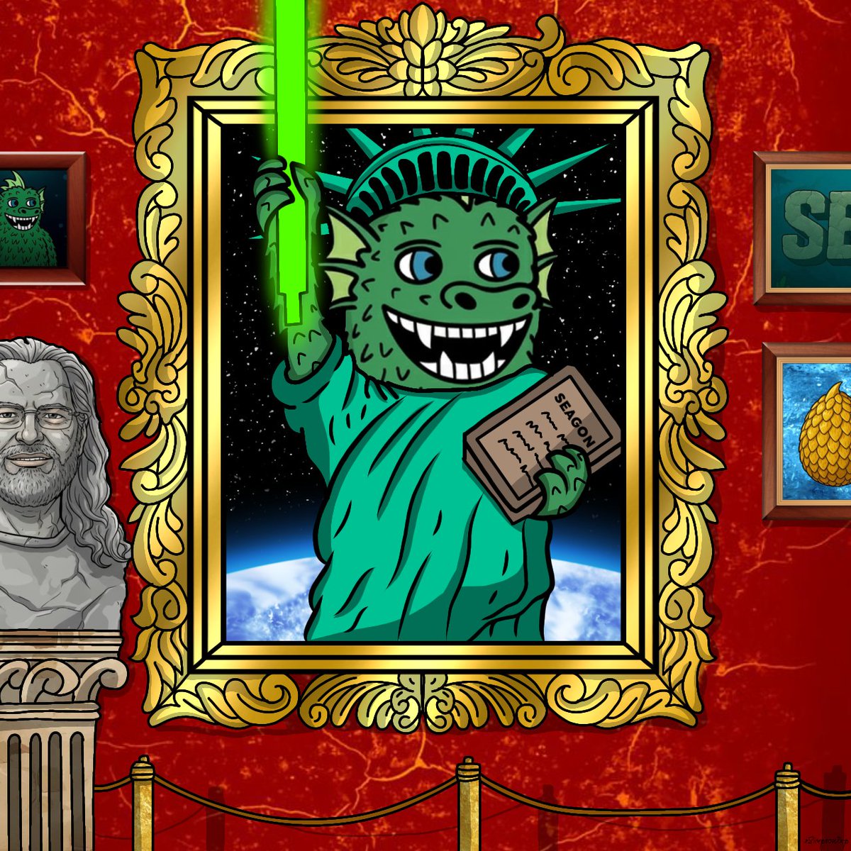 <a href="/Seagon_xrpl/">Seagons</a> My Entry 🫡 Handraw Custom Seagon 🤝