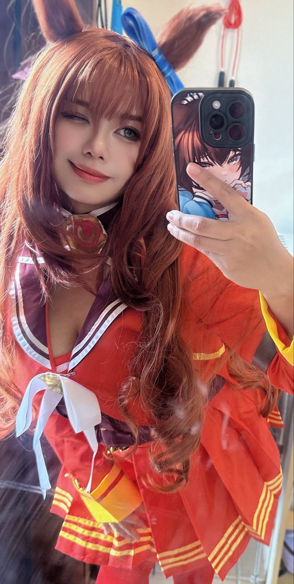 念願のコスが叶なったね笑😆