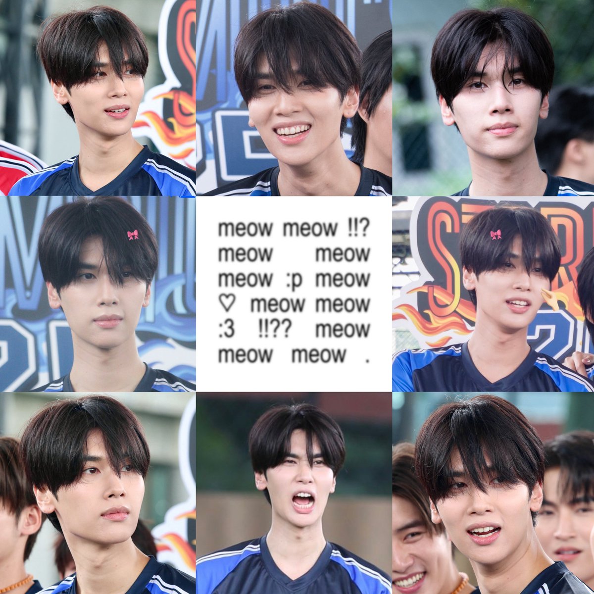 meowjoong's tweet image. my kitty 🐈‍⬛🩷🥺 #dunknatachai