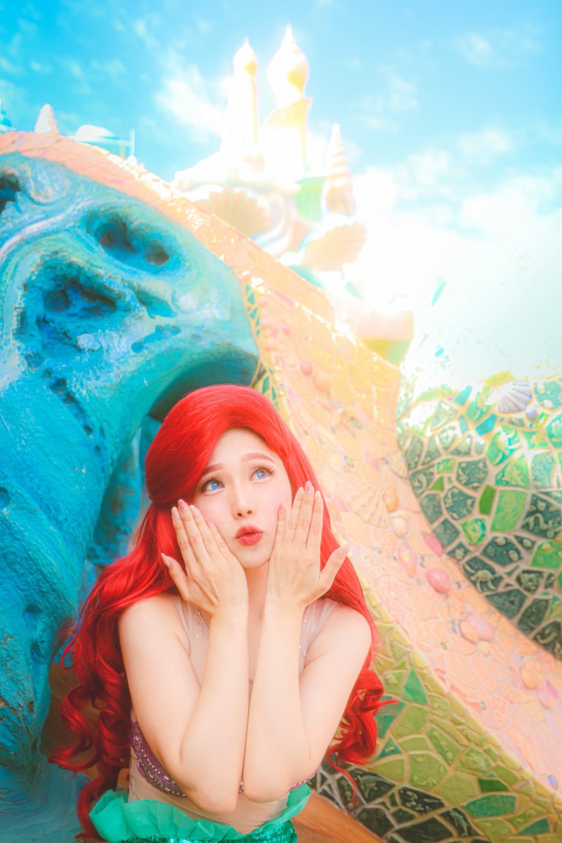 仮装をはじめて、カメラをはじめて、大好きなエリアで大好きなアリエルを沢山撮らせてもらえる世界に本当に感謝🥲
今年も沢山撮りたいです

#リトルマーメイドスクリーンデビュー
 
🧜‍♀️<a href="/Hinamori5678/">ひなもり🌸</a> 
📷<a href="/oyatsutabe/">秋@現像修羅場</a>