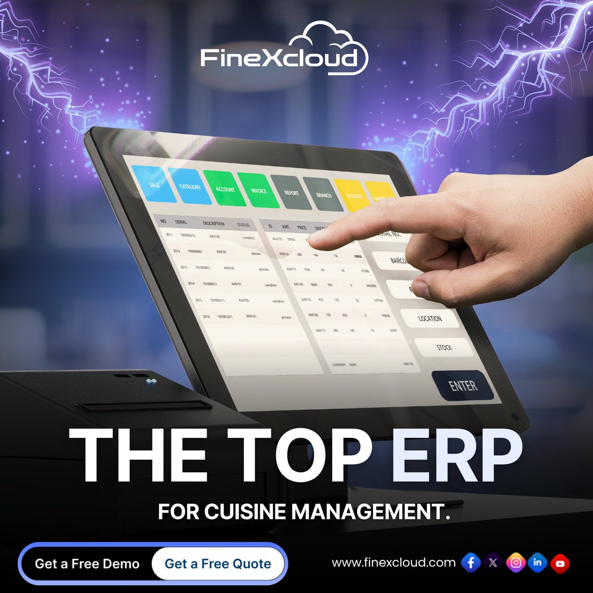 FinexCloudPK's tweet image. The top ERP for Cuisine management in Pakistan.
Focus on POS and Billing Integration
Our integrated POS adds charges automatically to customer bills, whether for in-room service or banquet events. 
You can also visit our website: finexcloud.com
#POSSoftware #CostSaving