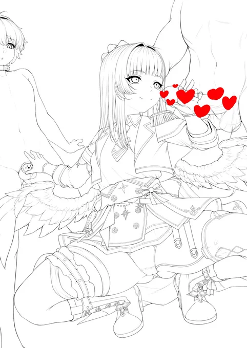 そういば線画 