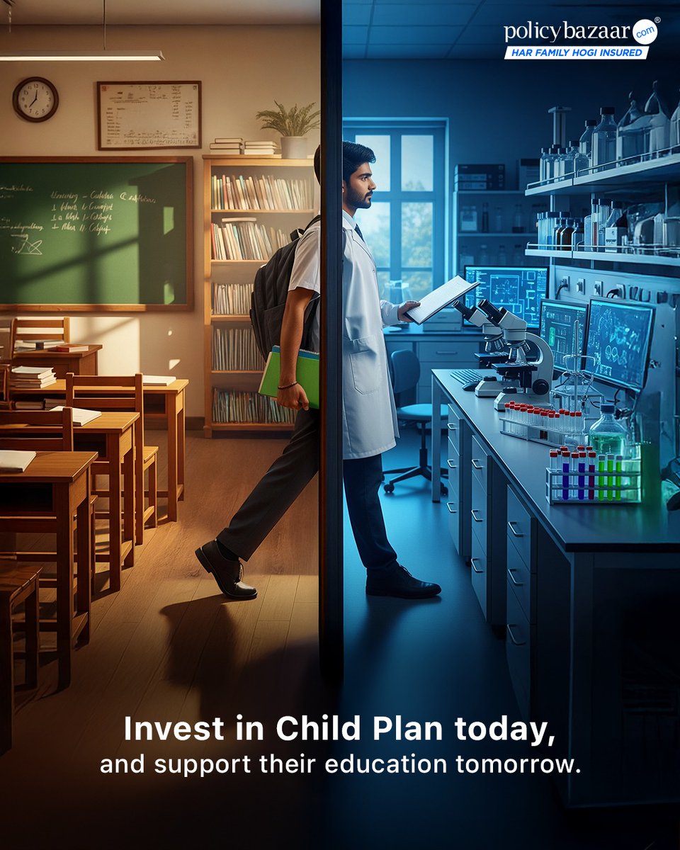 policybazaar's tweet image. When they get the right education, their dreams find the wings to fly.
#PolicyBazaar #ChildPlan #Insurance
