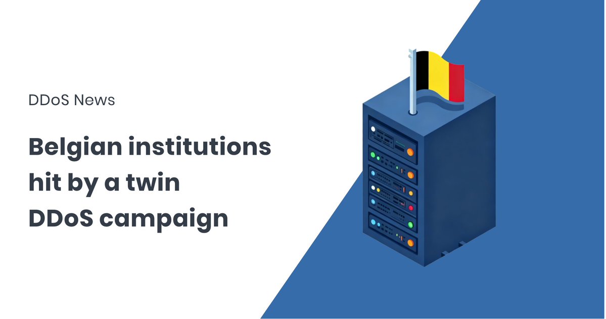 FastNetMon's tweet image. 🚨DDoS News: Belgium has been hit by twin DDoS campaigns — targeting telecoms, healthcare and military-intelligence sites. The actor claims affiliation with hacktivist group NoName057. Read the story: eu1.hubs.ly/H0pG6S80
 
#cybersecurity #DDoS #networksecurity #telco