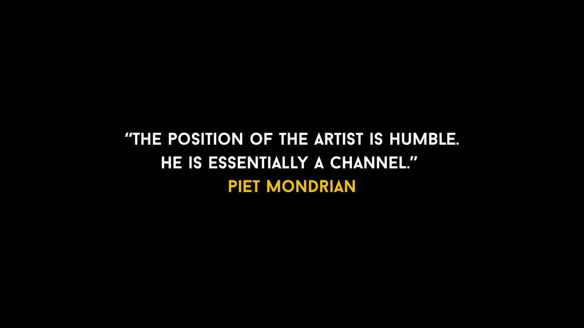 shokunin_dev's tweet image. &quot;The position of the artist is humble. He is essentially a channel.&quot;
Piet Mondrian
💻🎨 #SharedQualities #PietMondrian #CodingIsArt