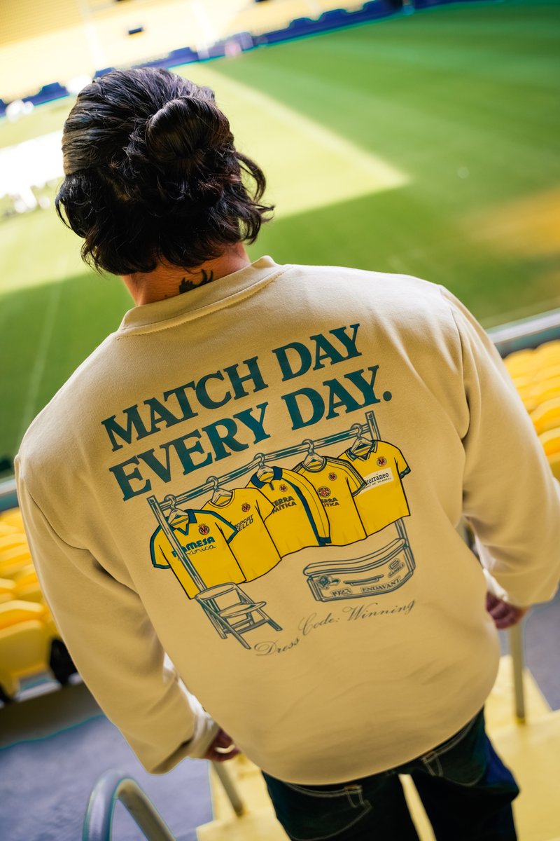 𝗠𝗔𝗧𝗖𝗛 𝗗𝗔𝗬
𝗘𝗩𝗘𝗥𝗬 𝗗𝗔𝗬.

Villarreal CF x <a href="/gambeashop/">GAMBEA</a>

Consigue la nueva colección aquí: shop.villarrealcf.es/es/20010124-ma…