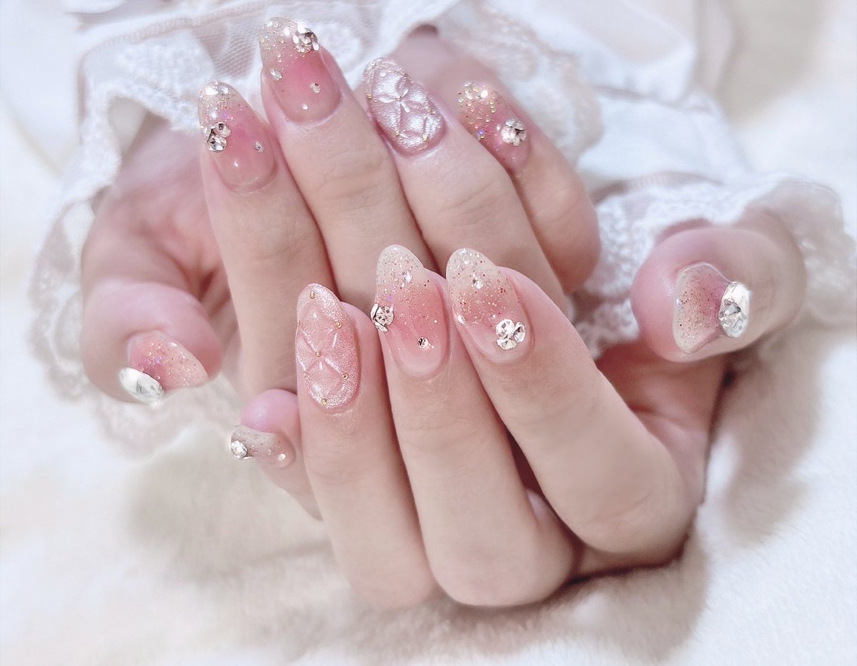 _ceemh's tweet image. 久々にネイルした💅