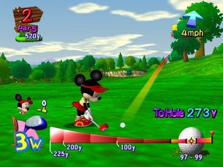PSXDatacenter's tweet photo. Disney Golf

Disney Golf features eight characters to play as or against on a choice of six different courses in a golf game by T&amp;E Soft.
 
Info:
https://t.co/2hcbTDwYTM
 
#ps2 #psx #retrogame #videogame #playstation #pixelart #DisneyGolf #golf #TESoft #ディズニーゴルフクラシック https://t.co/juyGqIuQNI
