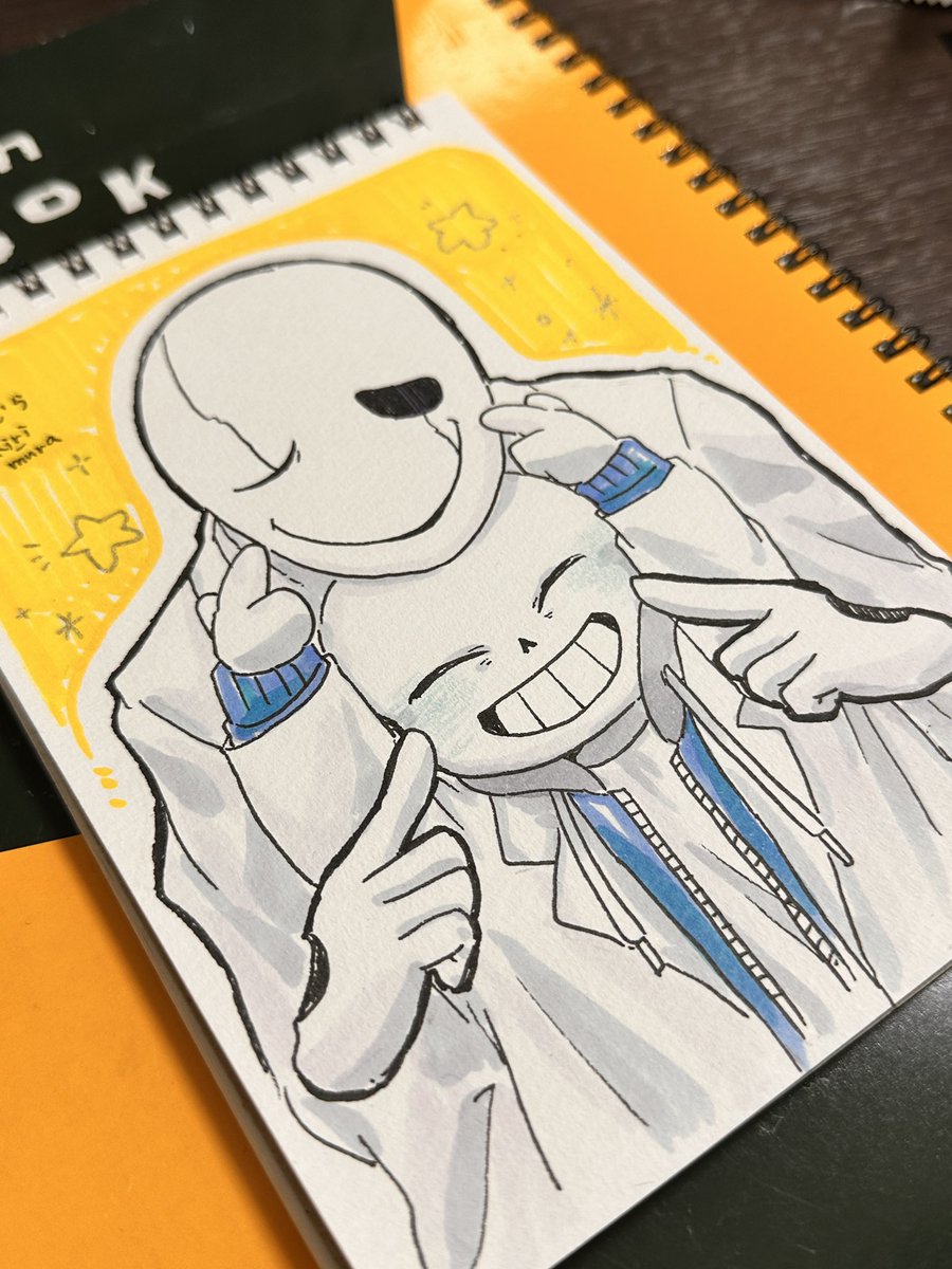 kiri_mura's tweet photo. スケブ描いた！！楽しかった！！ https://t.co/VzVlYW6743