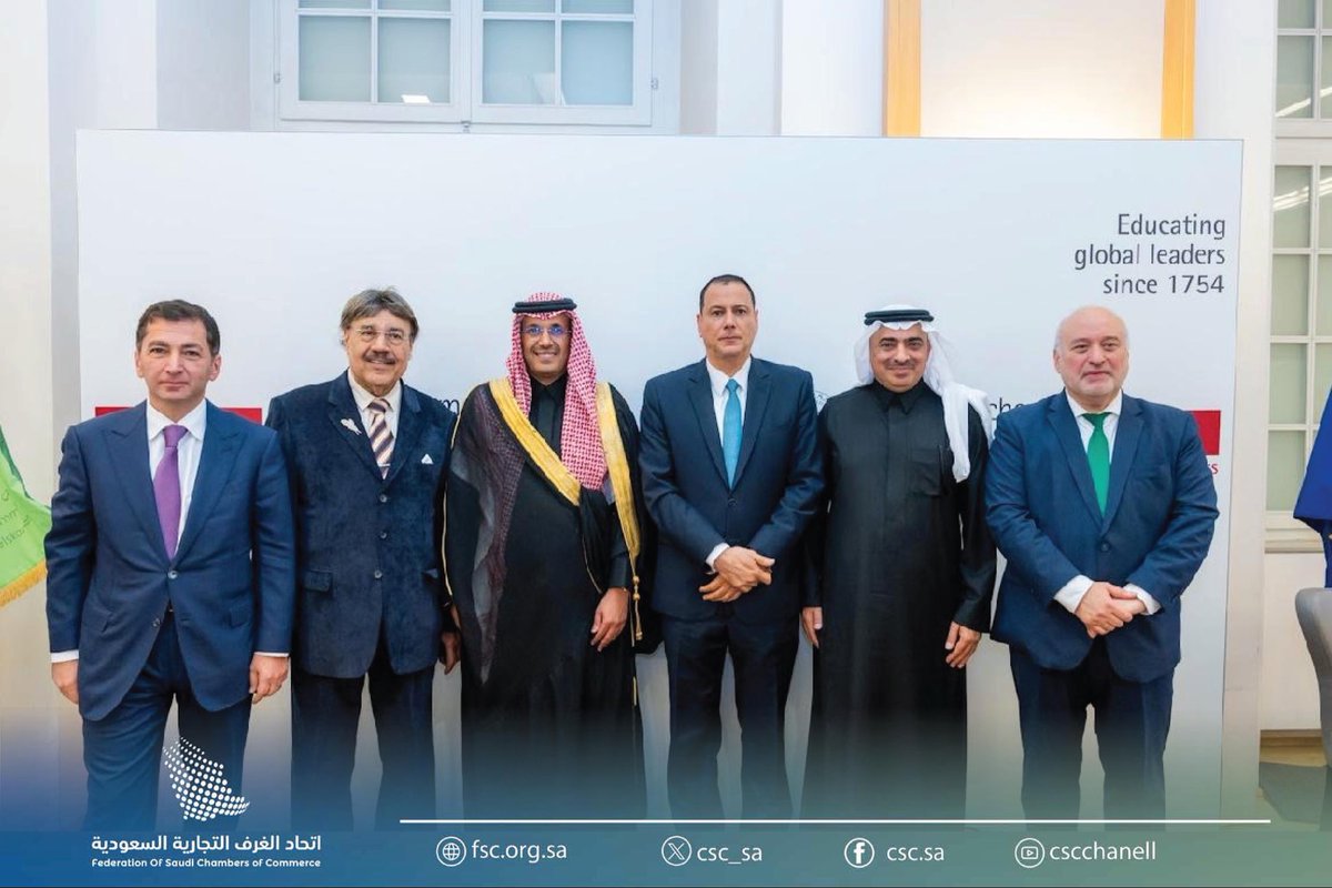 FSC_KSA's tweet photo. مجلس الأعمال السعودي النمساوي برئاسة م. علي القحطاني يشارك في المنتدى الاقتصادي العربي النمساوي الـ(15) في فيينا، حيث تم مناقشة تعزيز الشراكات الاقتصادية وتعميق التعاون التجاري بين المملكة والنمسا بما يتماشى مع رؤية السعودية 2030
#اتحاد_الغرف_السعودية https://t.co/VFGdca3u1c
