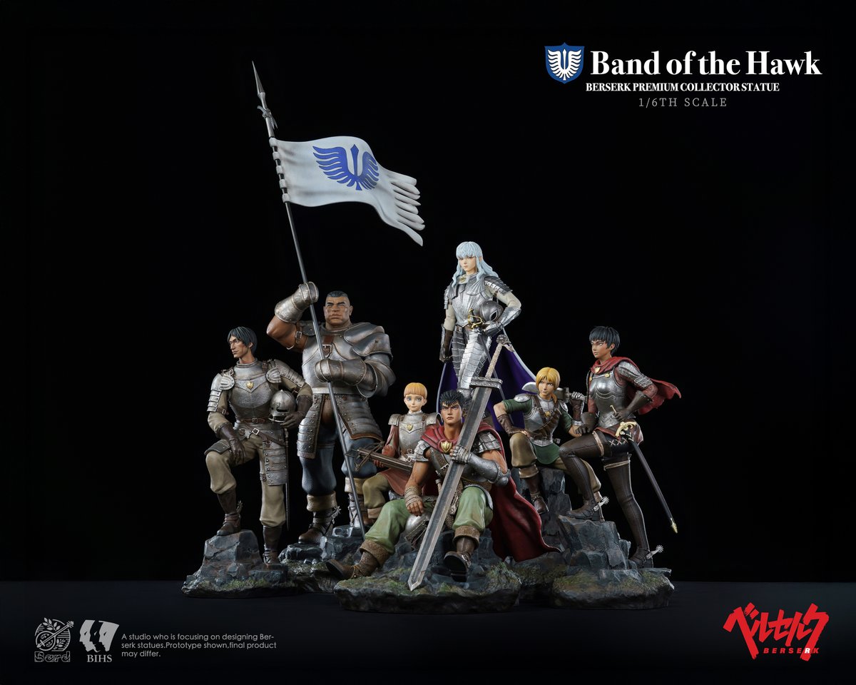 Bihsstudio's tweet photo. Band of the Hawk preorder is opened!

#Berserk #berserkanime https://t.co/fITwR49P4n