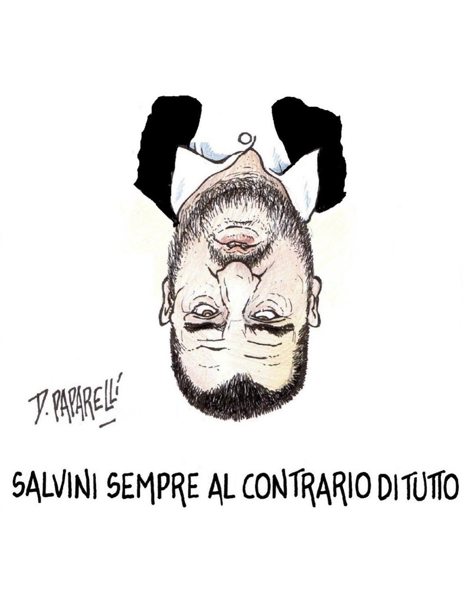 danilopaparelli's tweet photo. Le ultime #dichiarazioni del #ministro #Salvini #contrastano apertamente con la #maggioranza di #governo del quale fa parte https://t.co/m38NS2dL9f