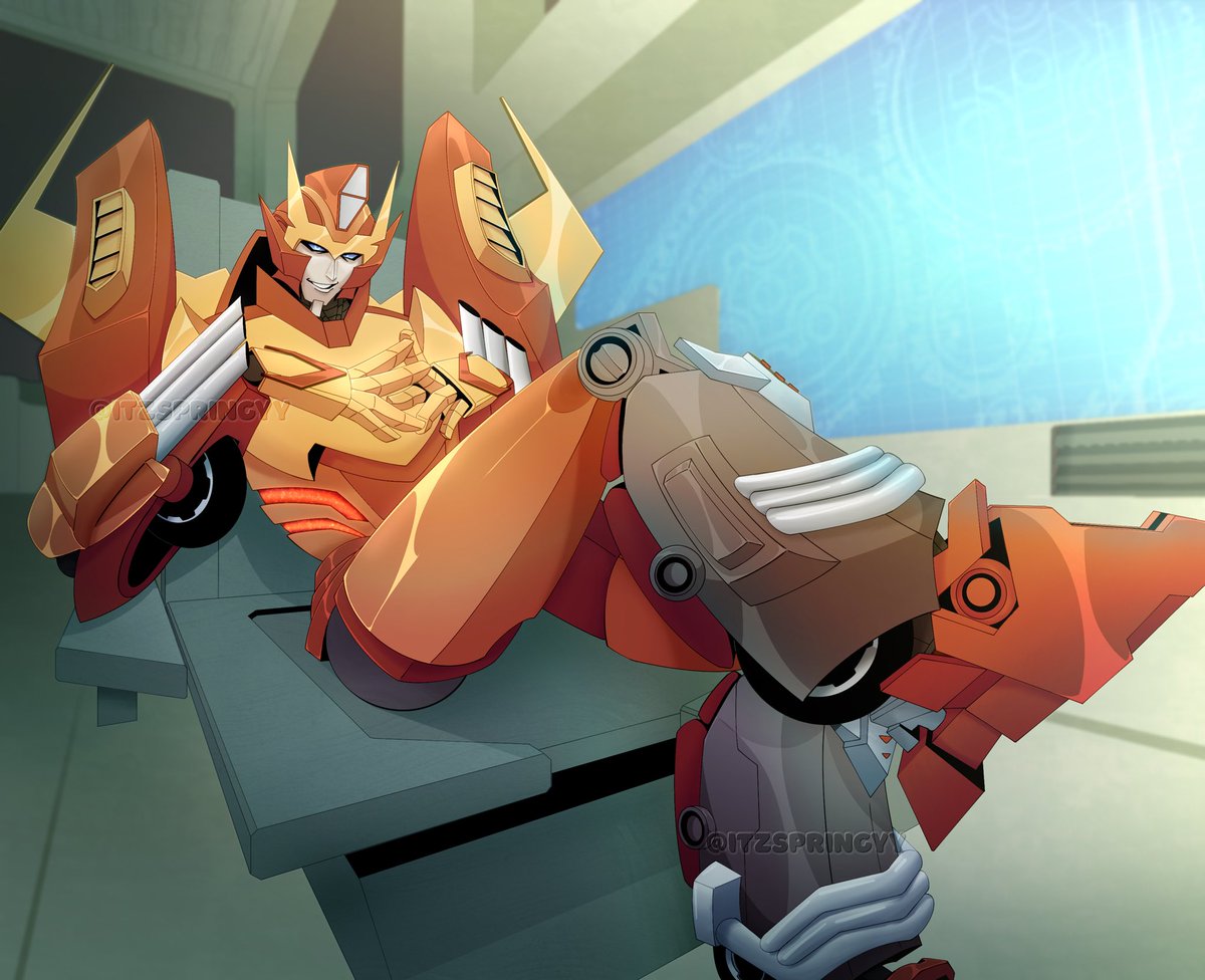 The captain’s chair 

#rodimus #transformers #maccadams #maccadam