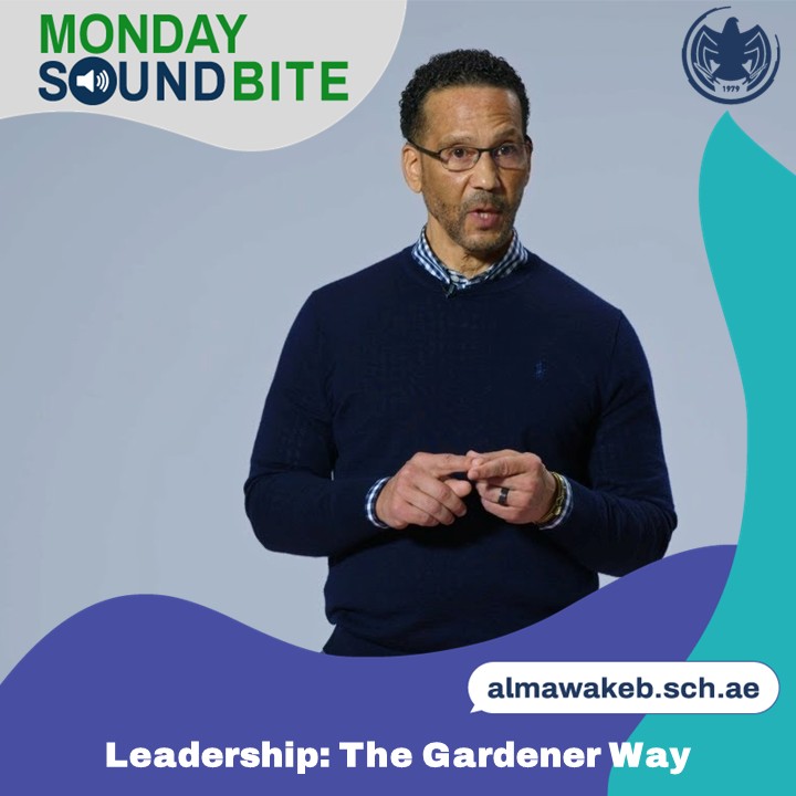 TEDxGreenhouse Road speaker and IT expert Nate Payne explains that “the gardener’s way of leadership” means focusing on the system and creating the right conditions so growth can happen naturally. Visit almawakeb.sch.ae to see the soundbite. #Mondaysoundbites