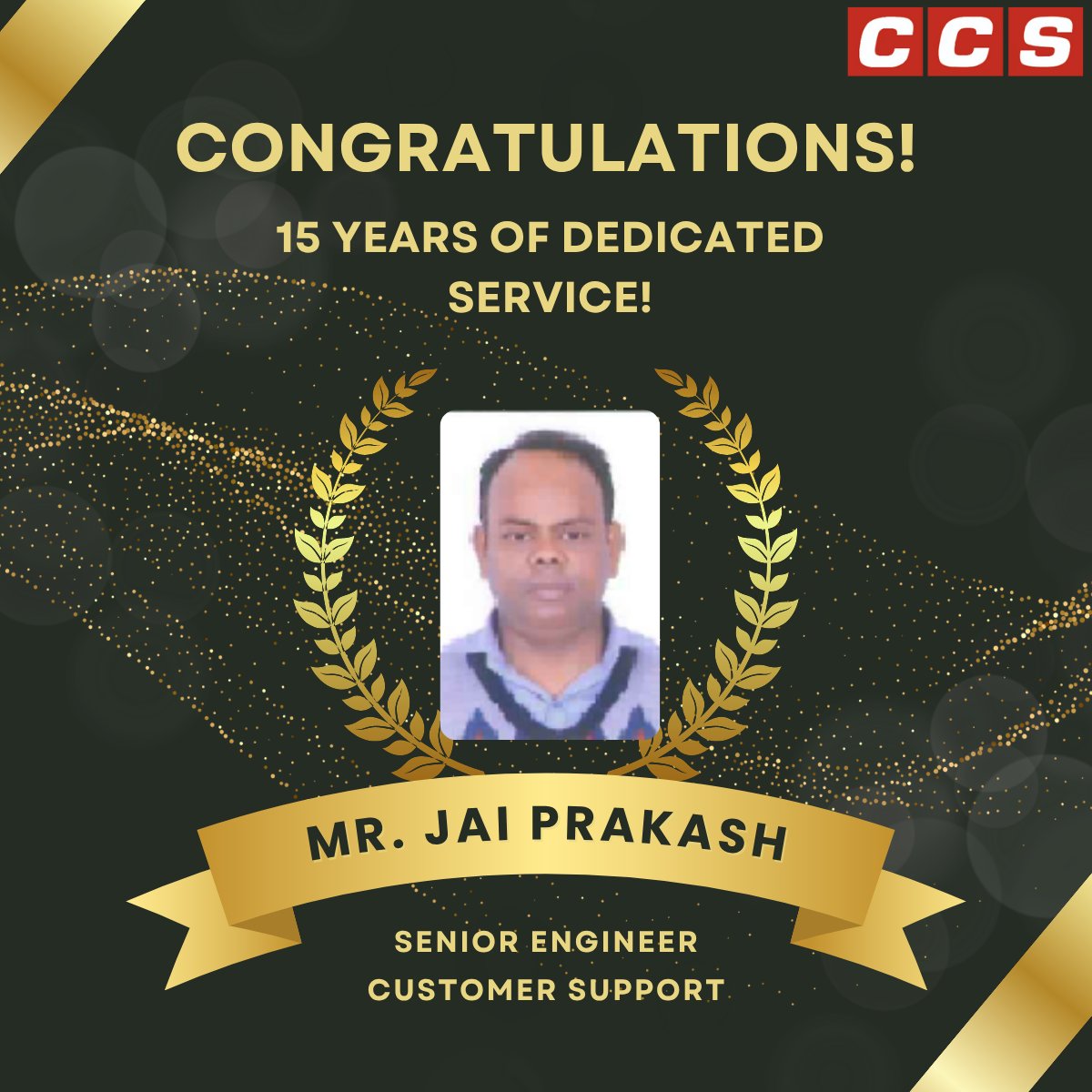 CCSComputersPL's tweet image. Honoring Jai Prakash for completing 15 years with CCS!
A journey of dedication, consistency, and meaningful contribution. Here’s to many more milestones ahead.

#WorkAnniversary #15YearsStrong #TeamCCS #CCSComputers