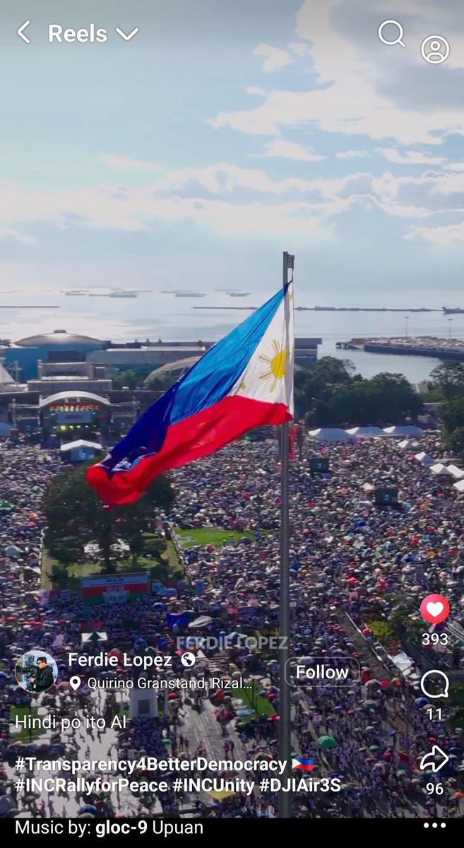 iamdml25's tweet image. Stunning! To GOD be all the glory! 🙏🏼

💚🤍❤️⚖️🇵🇭🇵🇭🇵🇭

©️ Bro. Ferdie Lopez | FB 

#INCUnity
#Transparency4BetterDemocracy

facebook.com/share/r/17hidk…