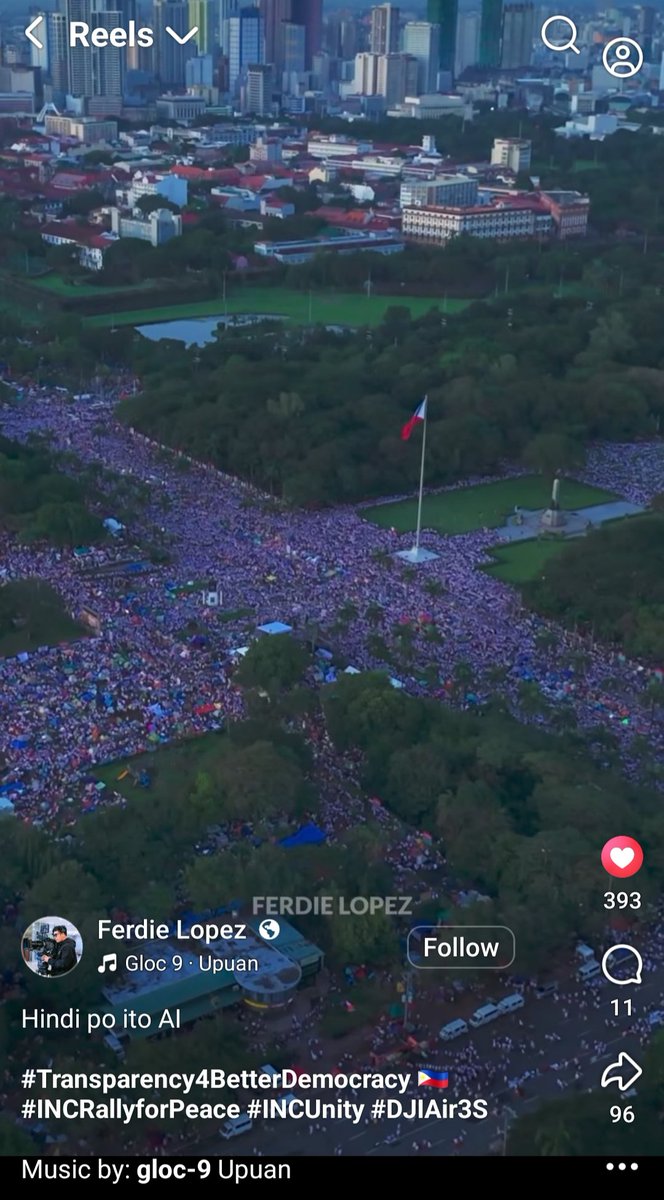 iamdml25's tweet image. Stunning! To GOD be all the glory! 🙏🏼

💚🤍❤️⚖️🇵🇭🇵🇭🇵🇭

©️ Bro. Ferdie Lopez | FB 

#INCUnity
#Transparency4BetterDemocracy

facebook.com/share/r/17hidk…