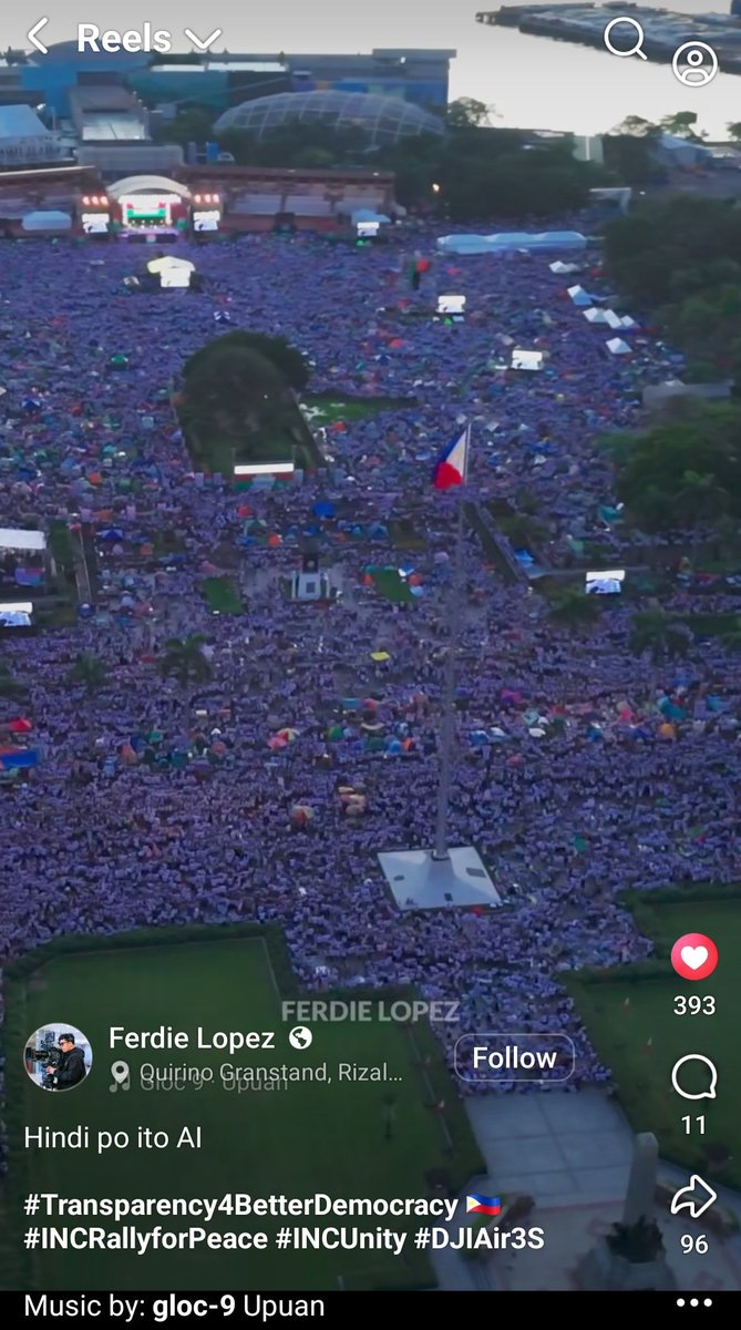 iamdml25's tweet image. Stunning! To GOD be all the glory! 🙏🏼

💚🤍❤️⚖️🇵🇭🇵🇭🇵🇭

©️ Bro. Ferdie Lopez | FB 

#INCUnity
#Transparency4BetterDemocracy

facebook.com/share/r/17hidk…