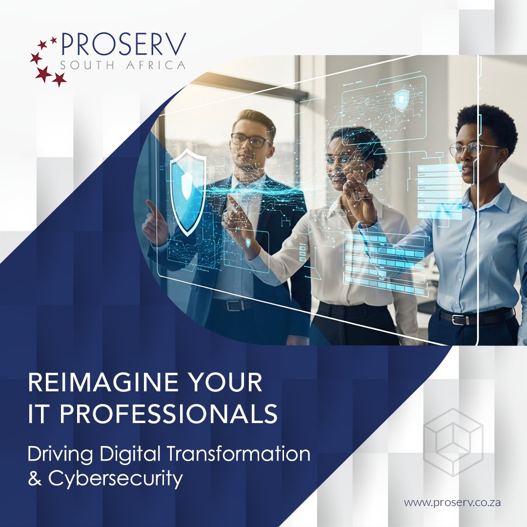 ProServZA's tweet image. 🌟 Future-proof your organisation from within!
65% of SA businesses face AI, ML, big data &amp;amp; cybersecurity skills gaps.
Upskill with accredited IT programmes and boost ROI.
Visit hubs.li/Q03Tb9hw0
#DigitalTransformation #ITTraining #JobsInTech #ProServSA