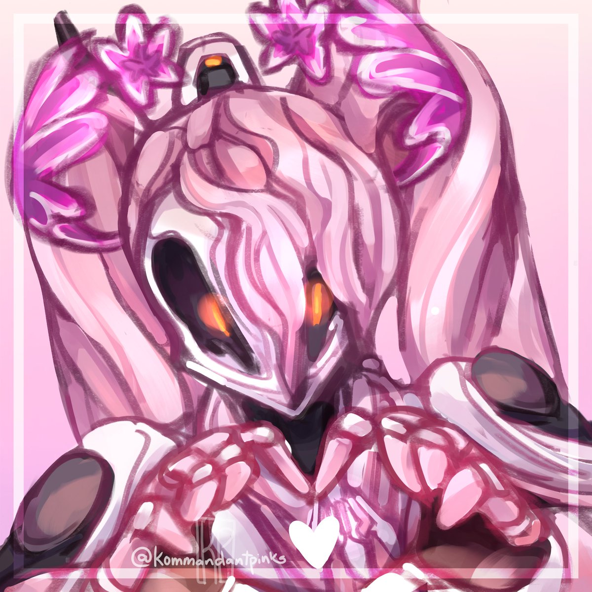 kommandantpinks's tweet image. Drew my moots' (and bf's) favorite warframes and fashions not long ago &amp;lt;3 had fun drawing these! 🧵 #warframefanart #tennocreate #Warframe