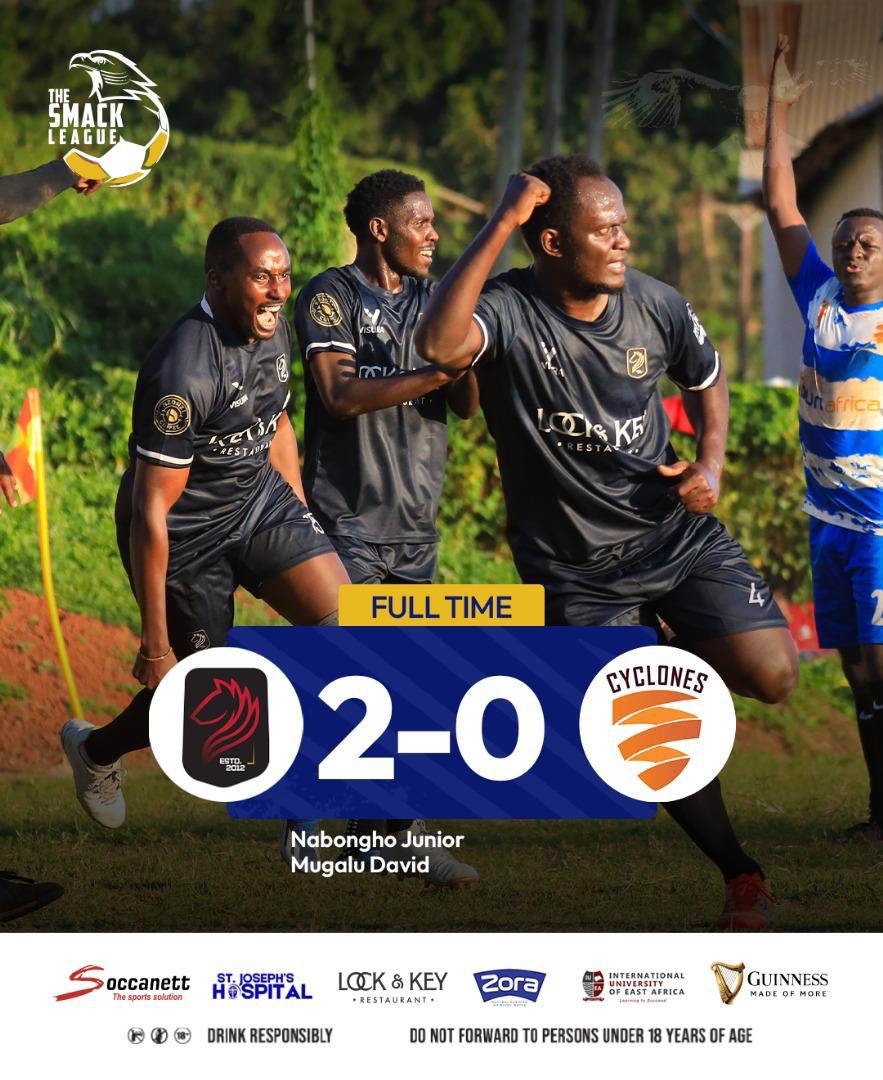 Our 2 results from the previous double game matchday. A win in the early kickoff was worth the strain of 2 games. 

#YaCycloneYa 
#TSL8