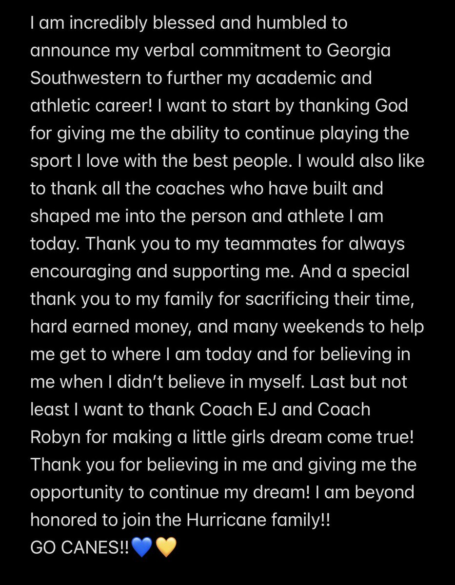 GO CANES!!💛💙<a href="/_GSWSoftball/">GSW Softball</a> <a href="/robyn_bales/">Robyn Bales</a> <a href="/FLImpactYates/">Florida Impact-Yates/Lingle</a> <a href="/Jodirustin78/">Jodirustin</a> <a href="/yates55_2009/">WC Yates</a>