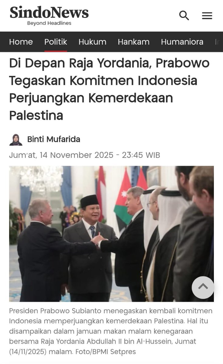 HasimVicky's tweet image. Benar sekali, ikatan persaudaraan tulus ikhlas sementara. Begitulah Indonesia membangun relasi, untuk mewujudkan stabilitas dan kesejahteraan yang berkesinambungan.

Sahabat Sejati Kita