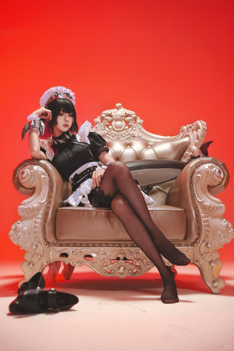 ppxindong's tweet photo. 尾巴，是不可能讓你摸的~
#cosplay #絕區零  #艾蓮 https://t.co/cqTJOMEPma
